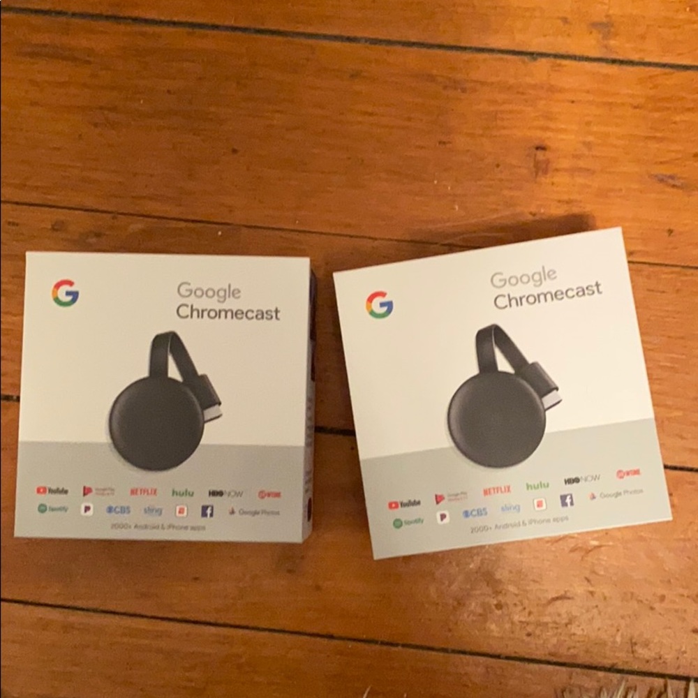 2 Google chromecast